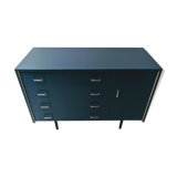 Vintage sideboard in formica / chest of drawers enfilade TV cabinet tv storage