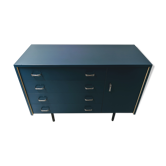 Vintage sideboard in formica / chest of drawers enfilade TV cabinet tv storage