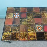 Ceramic coffee table 60's