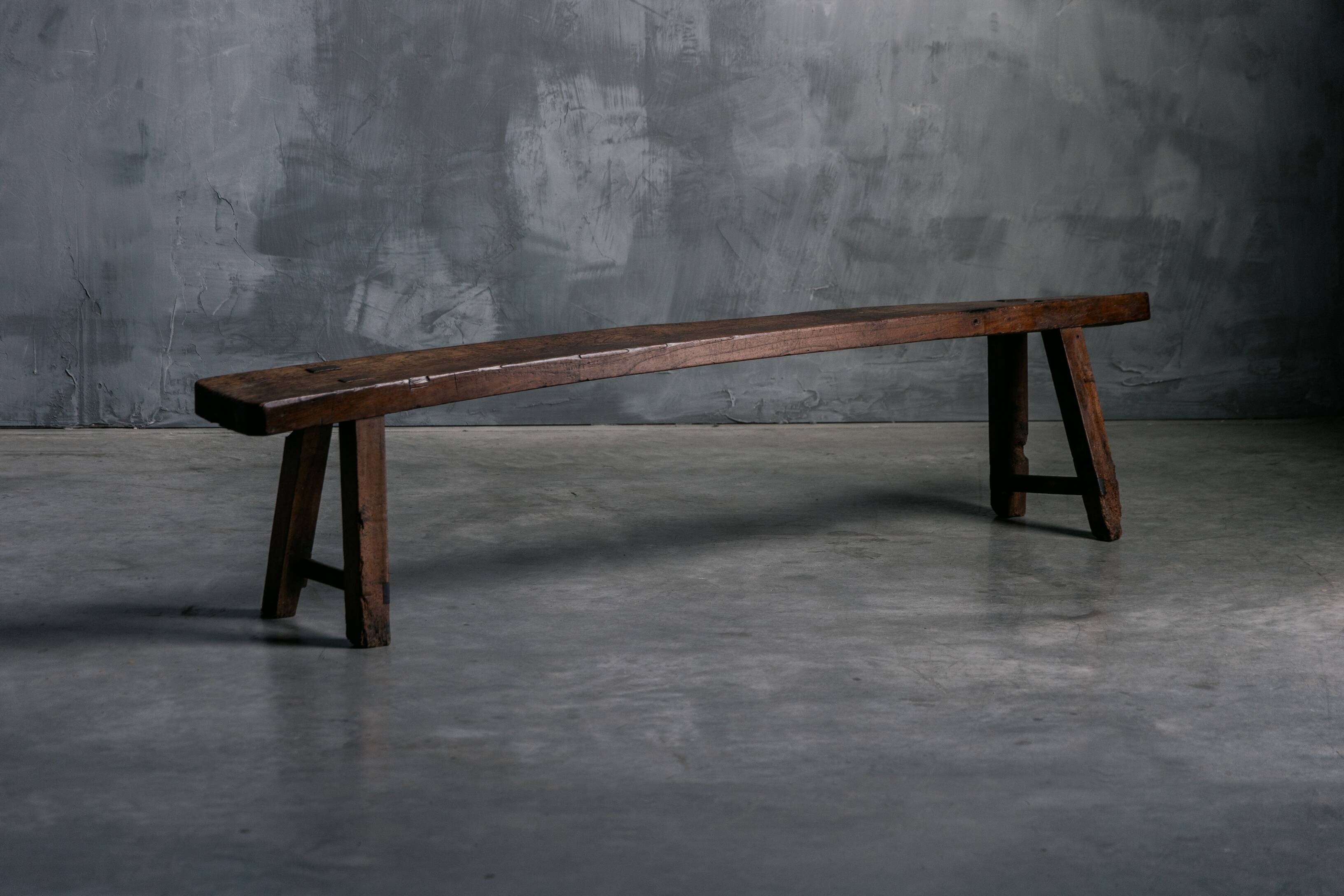 Brutalist Wabi Sabi Benches, France, 19th Century