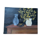 Still life, canvas oil