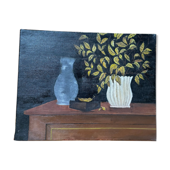 Still life, canvas oil