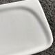 Etagère murale en céramique porcelaine blanche vintage années 50