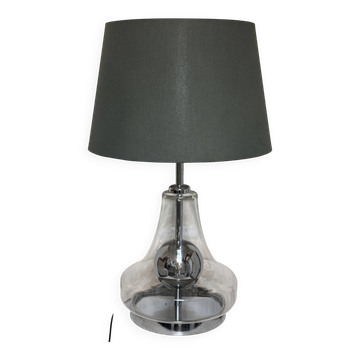 Lampe Cinétique verre et métal 1970