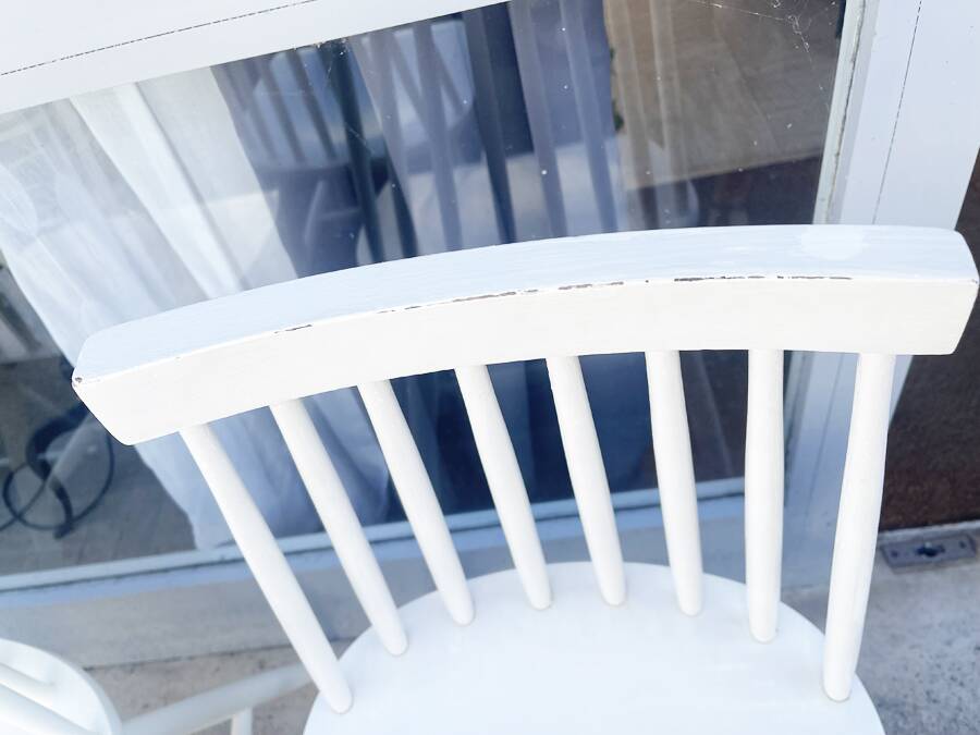 3 IKEA slatted chairs, 1960