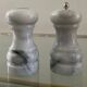 Set moulin à poivre et salière en marbre blanc