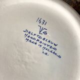 Large Delft vase, hand-painted Dutch vase 38 cm