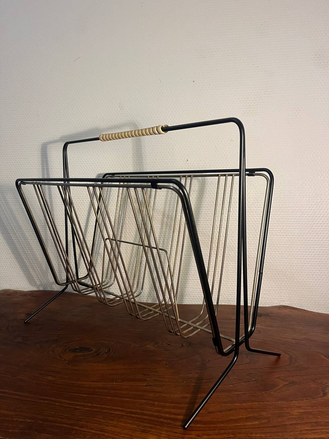 Porte revue métal année 70