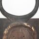 African Art Mask carved wooden palette Ivory Coast Baoule height 87 cm