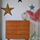 Chest of drawers vintage feet compass 1970