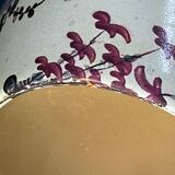 Silkscreened sheet metal paper basket 1960