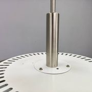 Space Age UFO Chandelier, Metal and Glass, Czechoslovakia 1970s