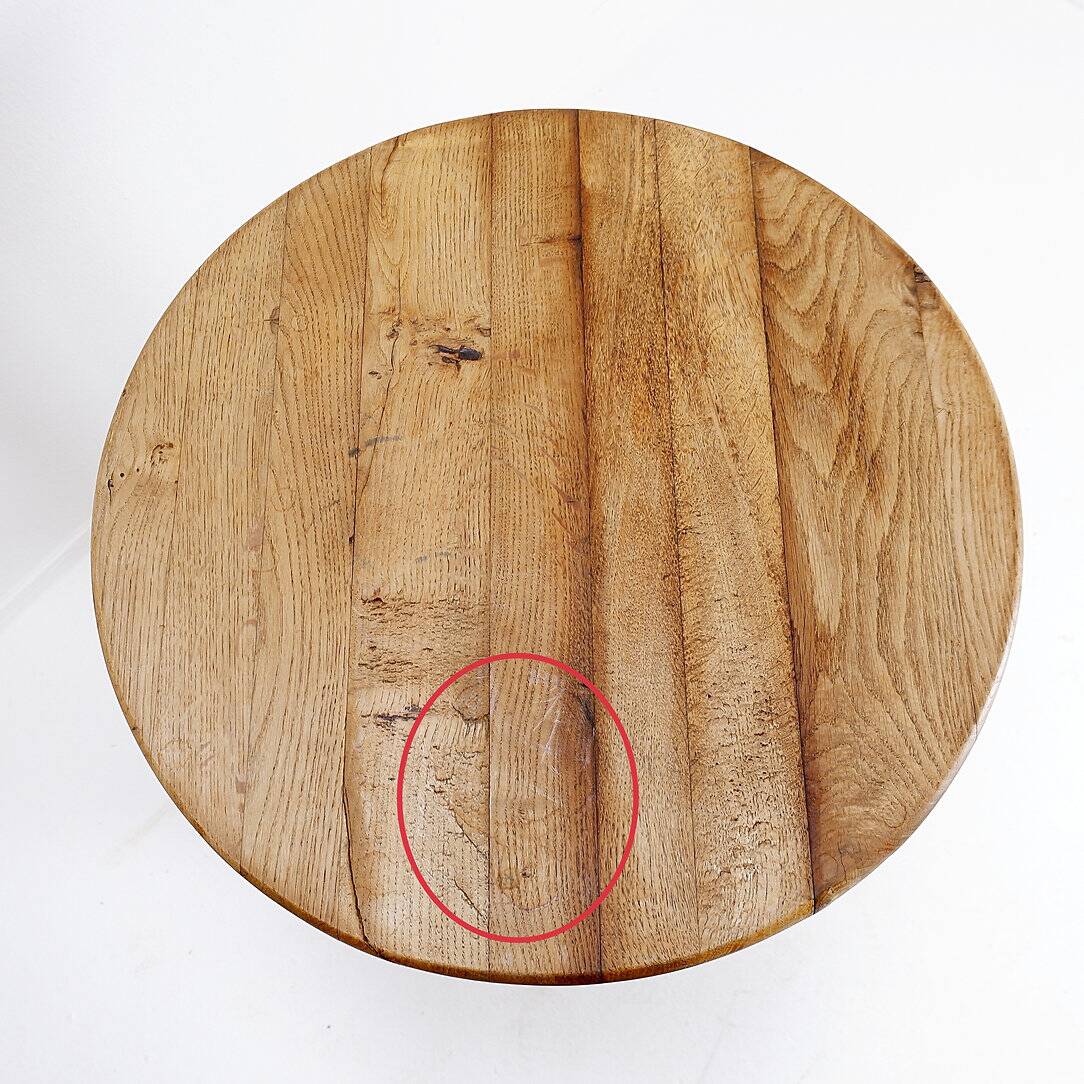 Vintage solid wood side table / Console