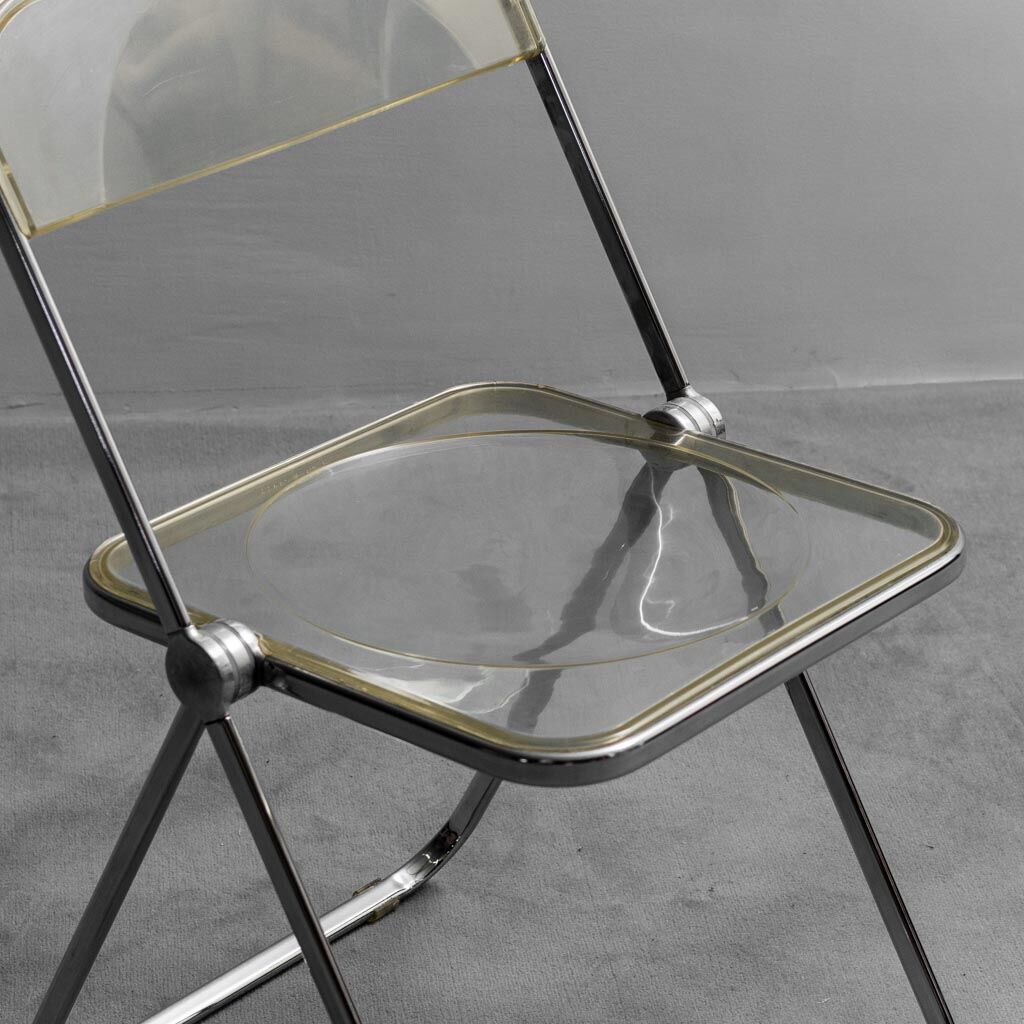 Folding chair plia piretti 70s vintage