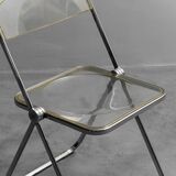 Folding chair plia piretti 70s vintage