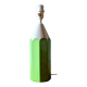 Lampe crayon en céramique 1980