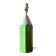 Lampe crayon en céramique 1980