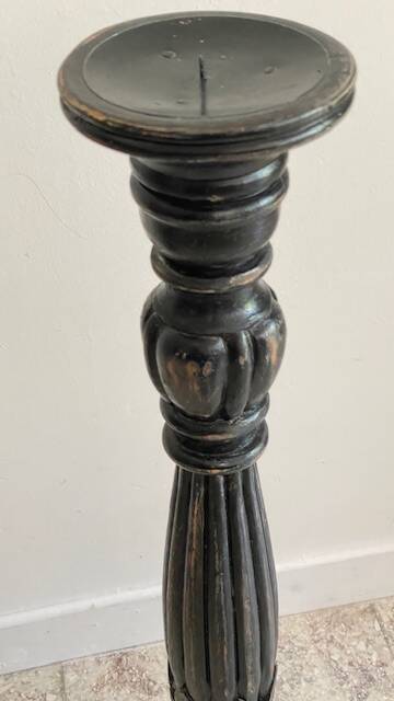 Candle holder 65cm Solid oak