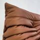 Togo sofa in thick cognac cowhide by Michel Ducaroy for Ligne Roset.