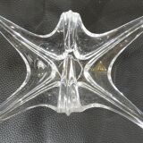 Crystal fruit bowl / signed / Vintage