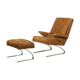 Armchair "Swing" and Ottoman by Reinhold Adolf and Hans-Jürgen Schrapfer for Horn, 1970 s