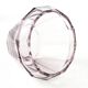 Art Deco vase, crystal, Moser, Czechoslovakia, 1930s