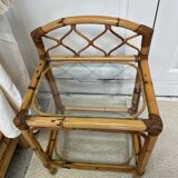 Tabby bamboo canopy bed