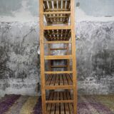 Shelf scale 5 shelves in natural wood