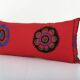 Vintage embroidered cushion cover 81x36 cm