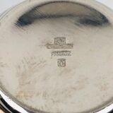 Vintage Timbale Christofle, monogrammed silver metal