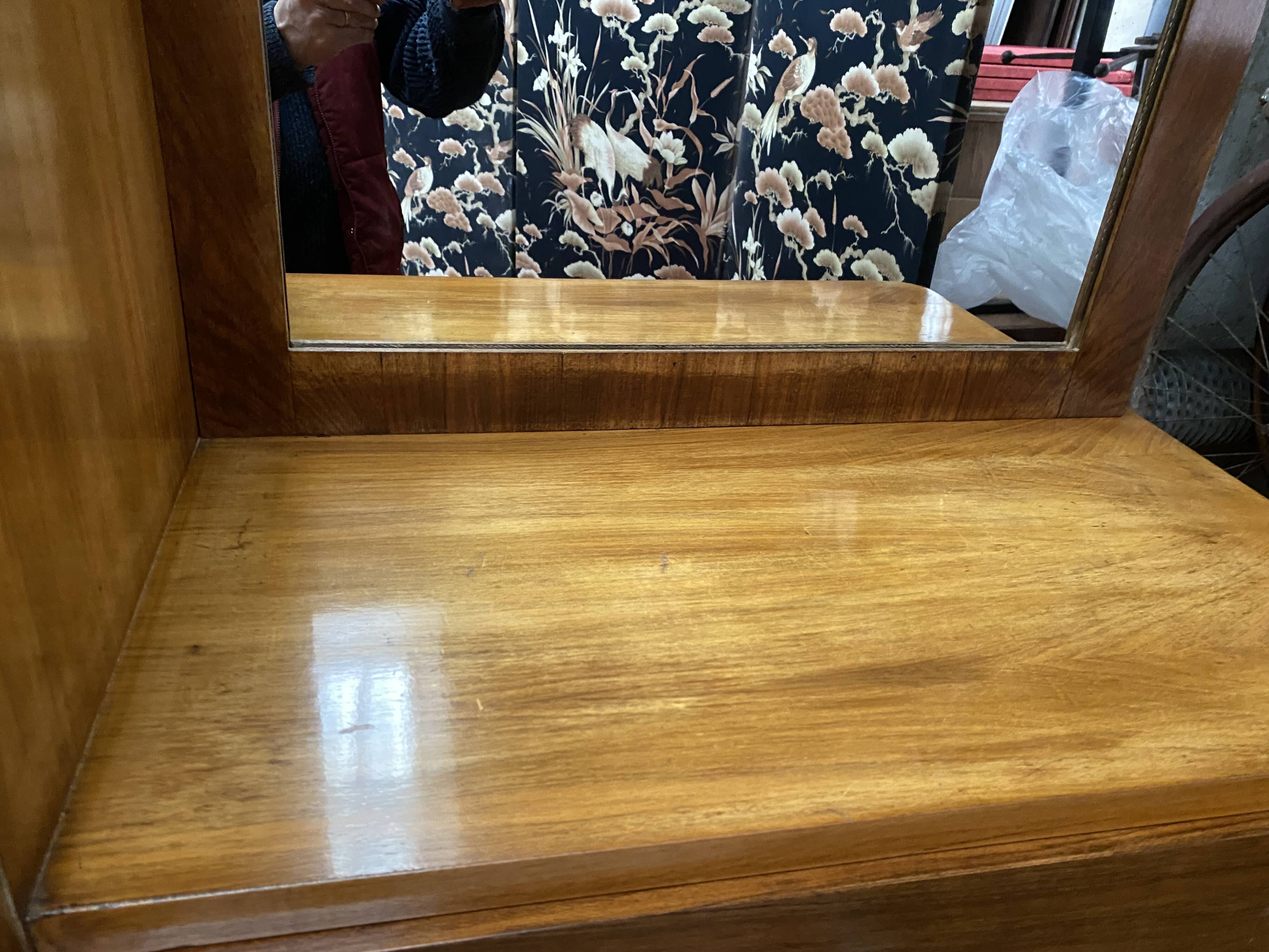 Vintage asymmetrical wardrobe