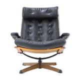 Mid-century swivel Chair by Gote Mobler, 1960's.