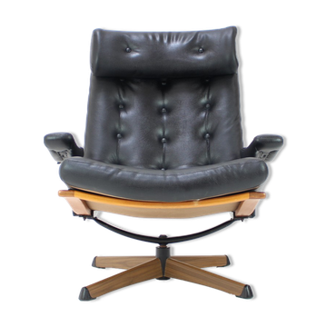 Mid-century swivel Chair by Gote Mobler, 1960's.