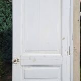Antique wall cupboard door circa 1900 228x60.5 cm