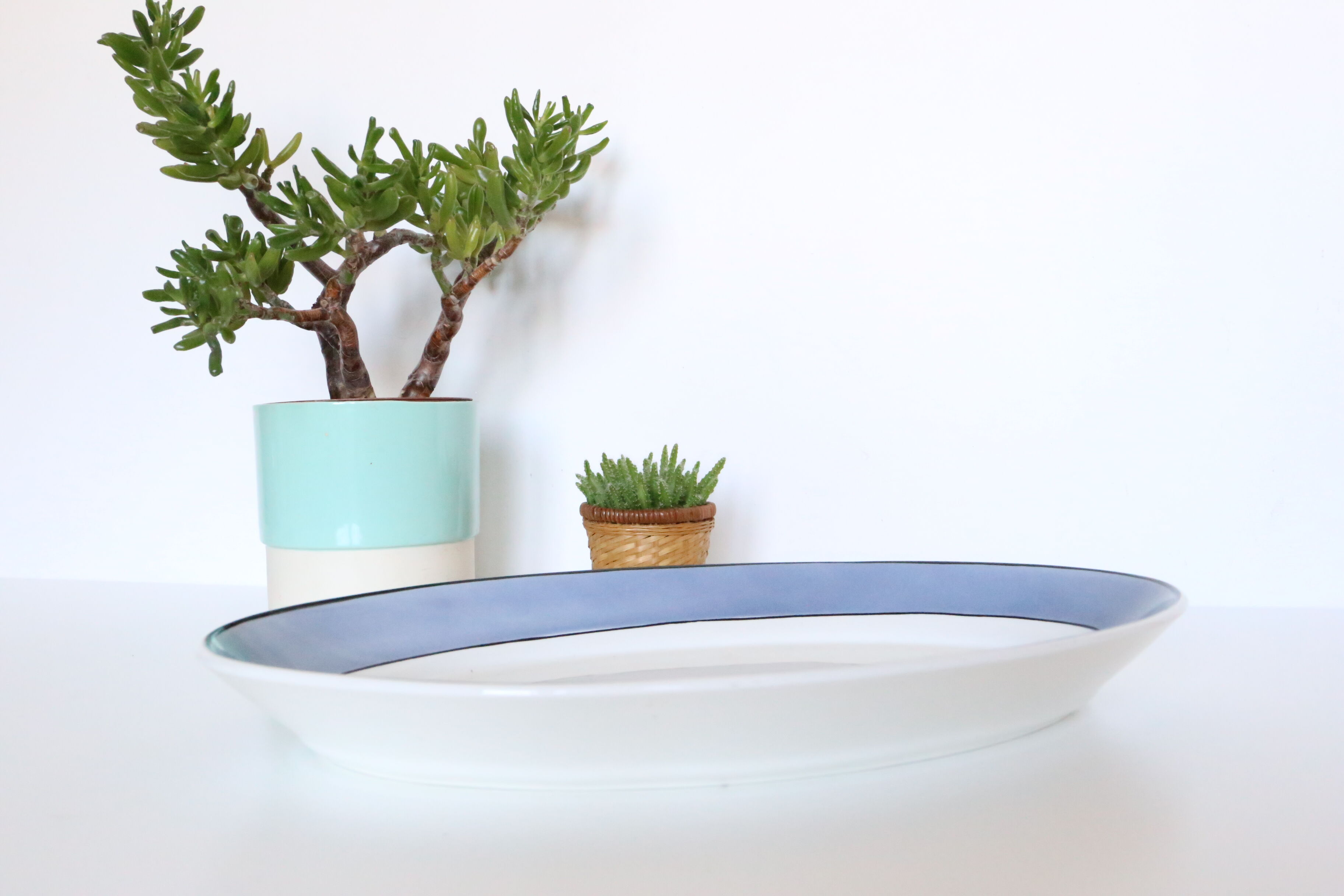 Oval dish Moulin des Wolves