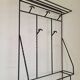 Large modernist wrought iron cloakroom from the 1950s.
