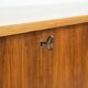 1960s walnut sideboard with bar compartment