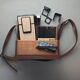 Polaroid SX 70 with pouch and kit "close up"