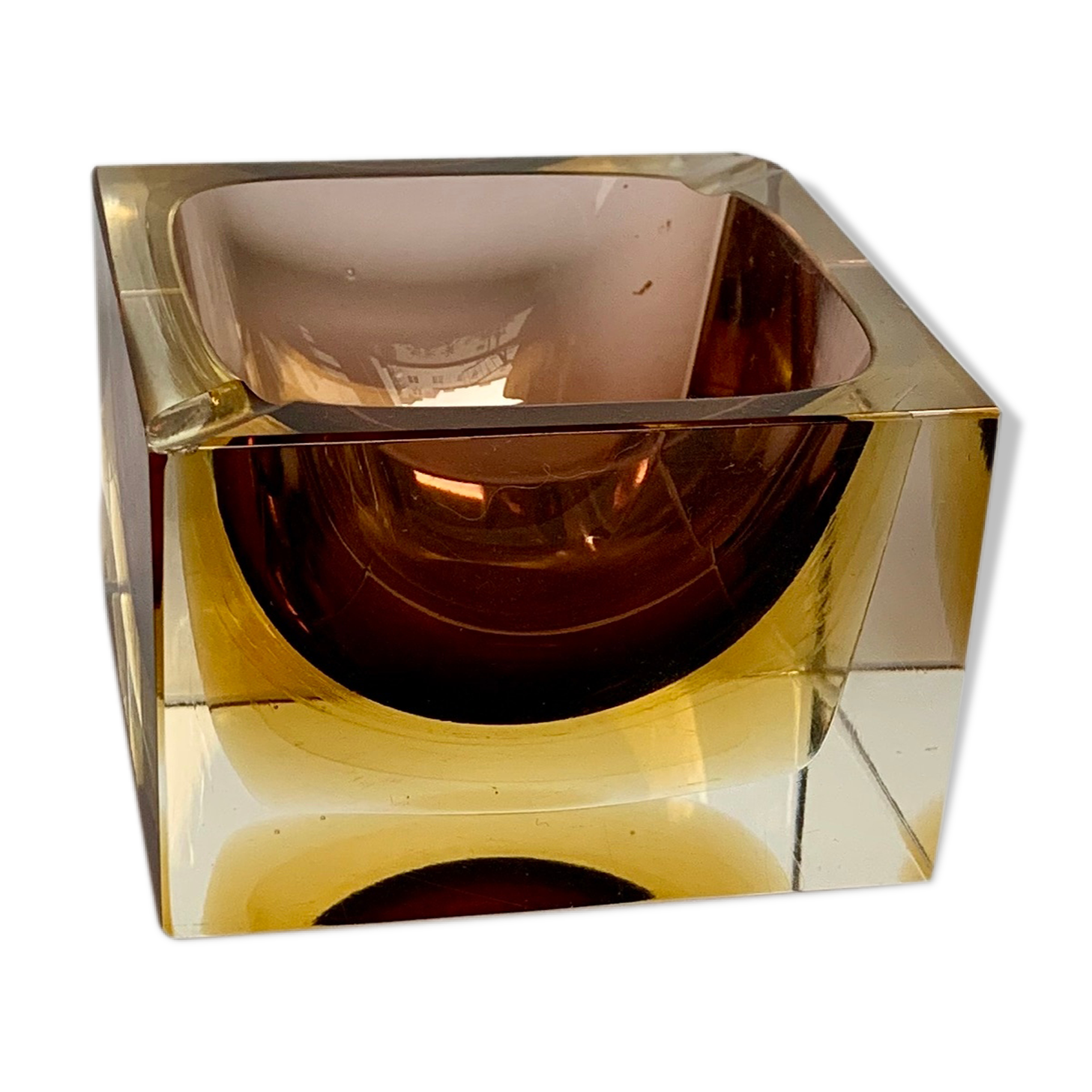 Ashtray by F. Poli for Murano, Italy, 1960s