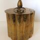 Art nouveau brass box