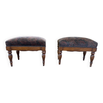 Pair of Louis Philippe footrests