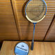 Vintage dunlop badminton racket wood + sports cover #e240