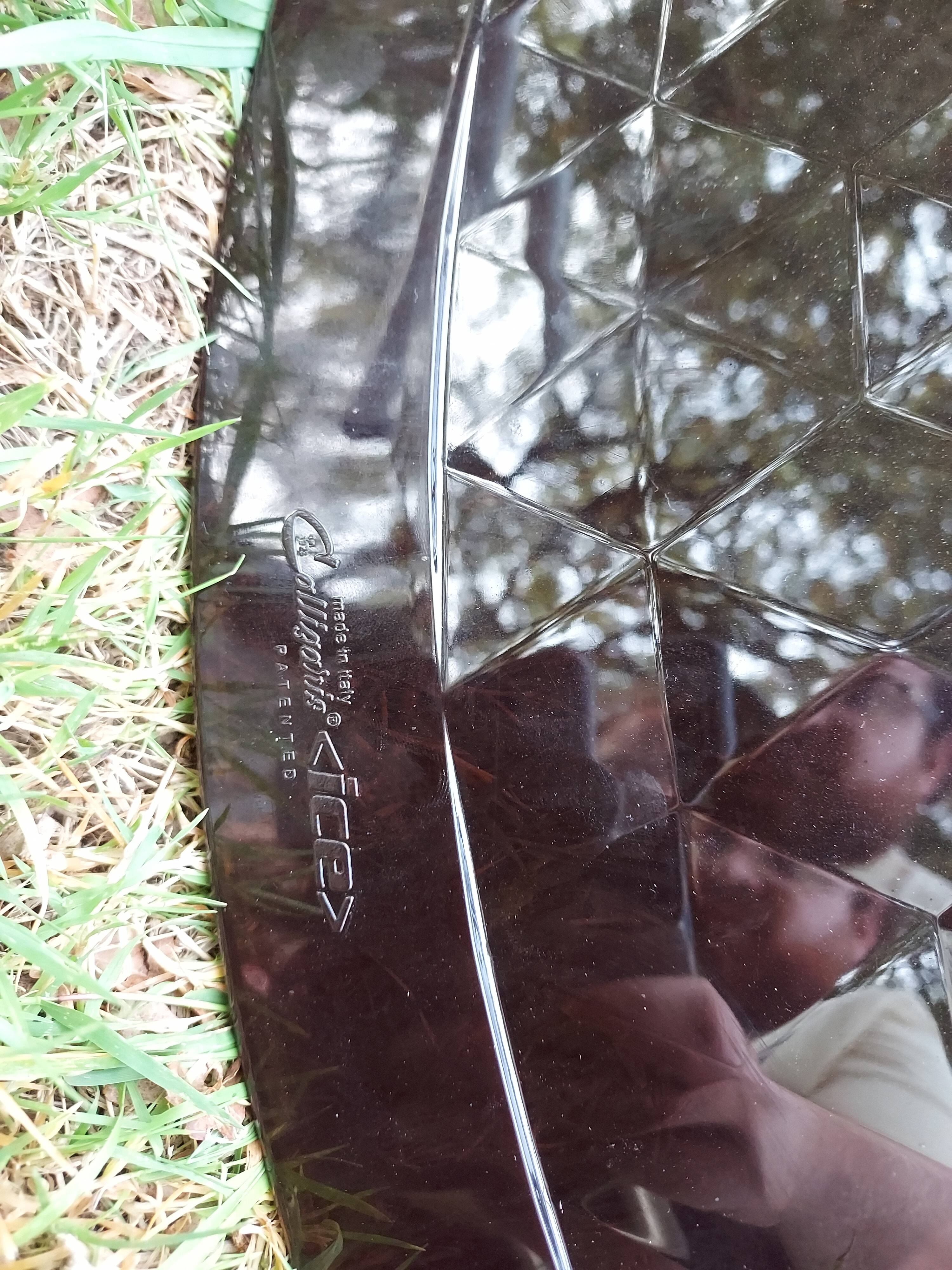 Set of 4 Calligaris ice chairs