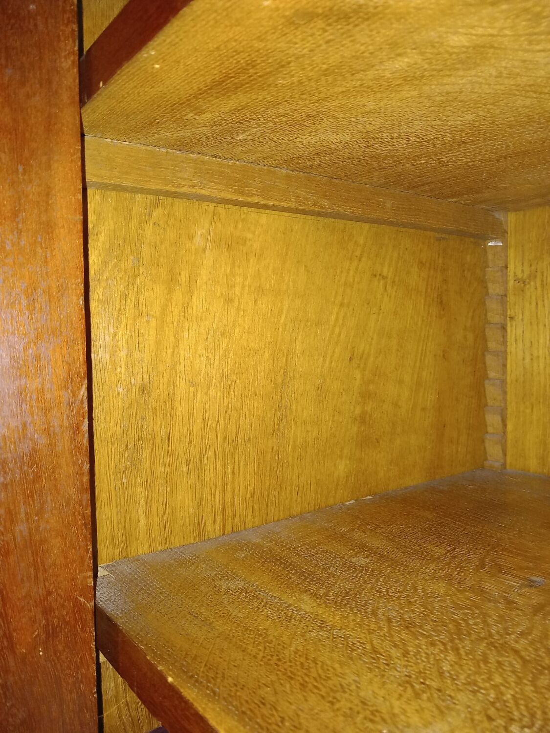 Armoire à glace en acajou