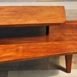 Table low double trays 60 years