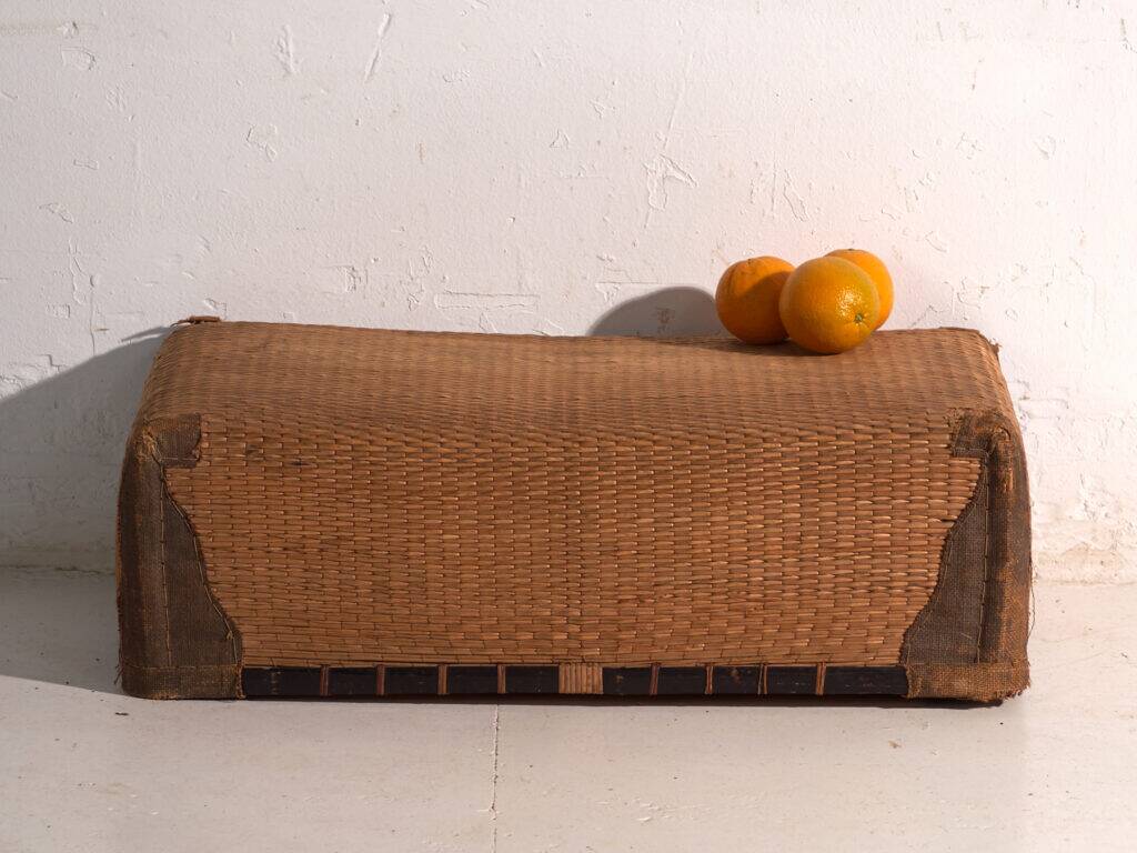 Old willow wicker mallet – Japan, circa 1920. Set of two.