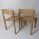 2 children's chairs