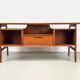 Omann Jun Model 75 Teak Desk, 1960s