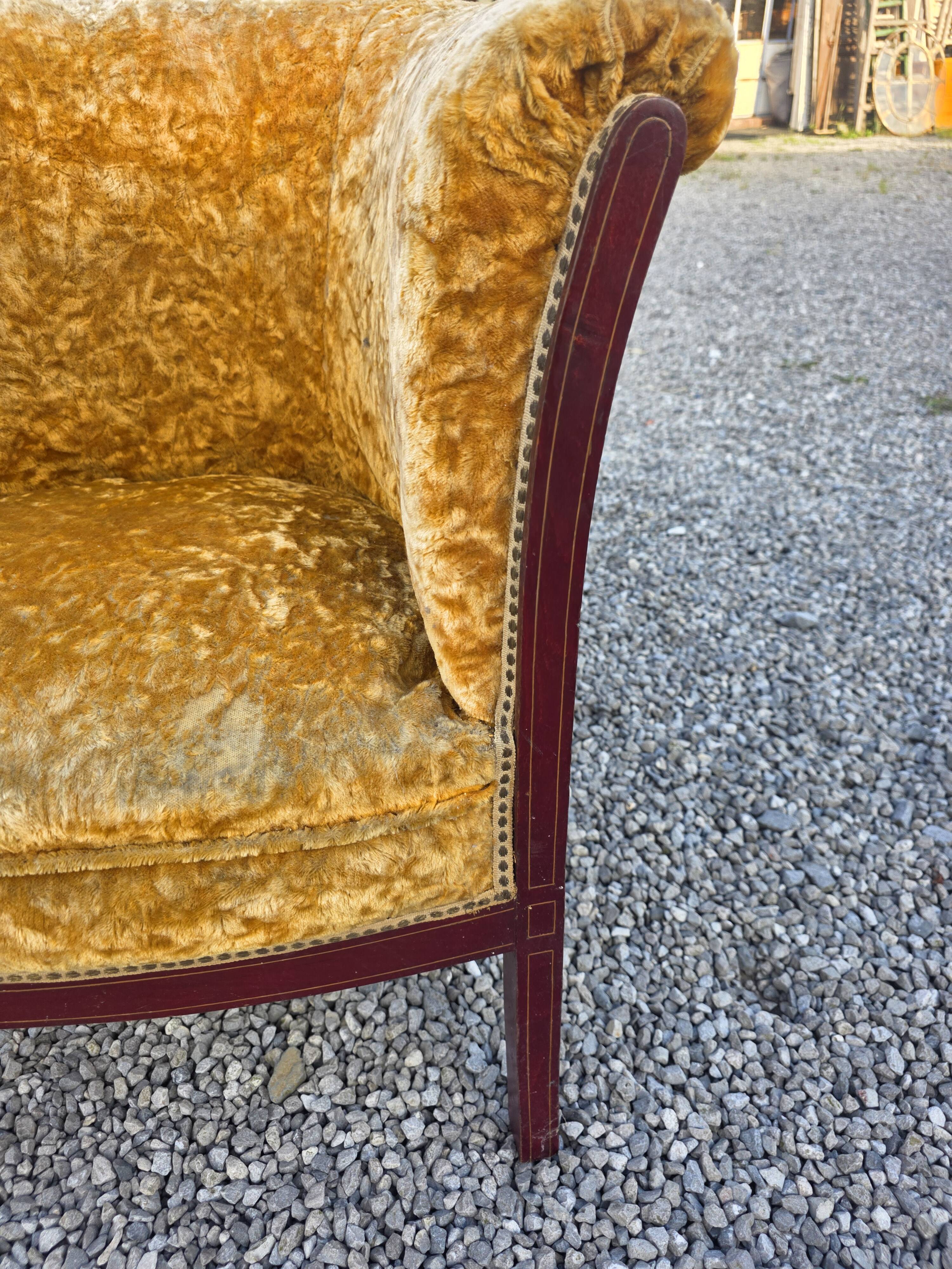 Fauteuil club art déco années 1930