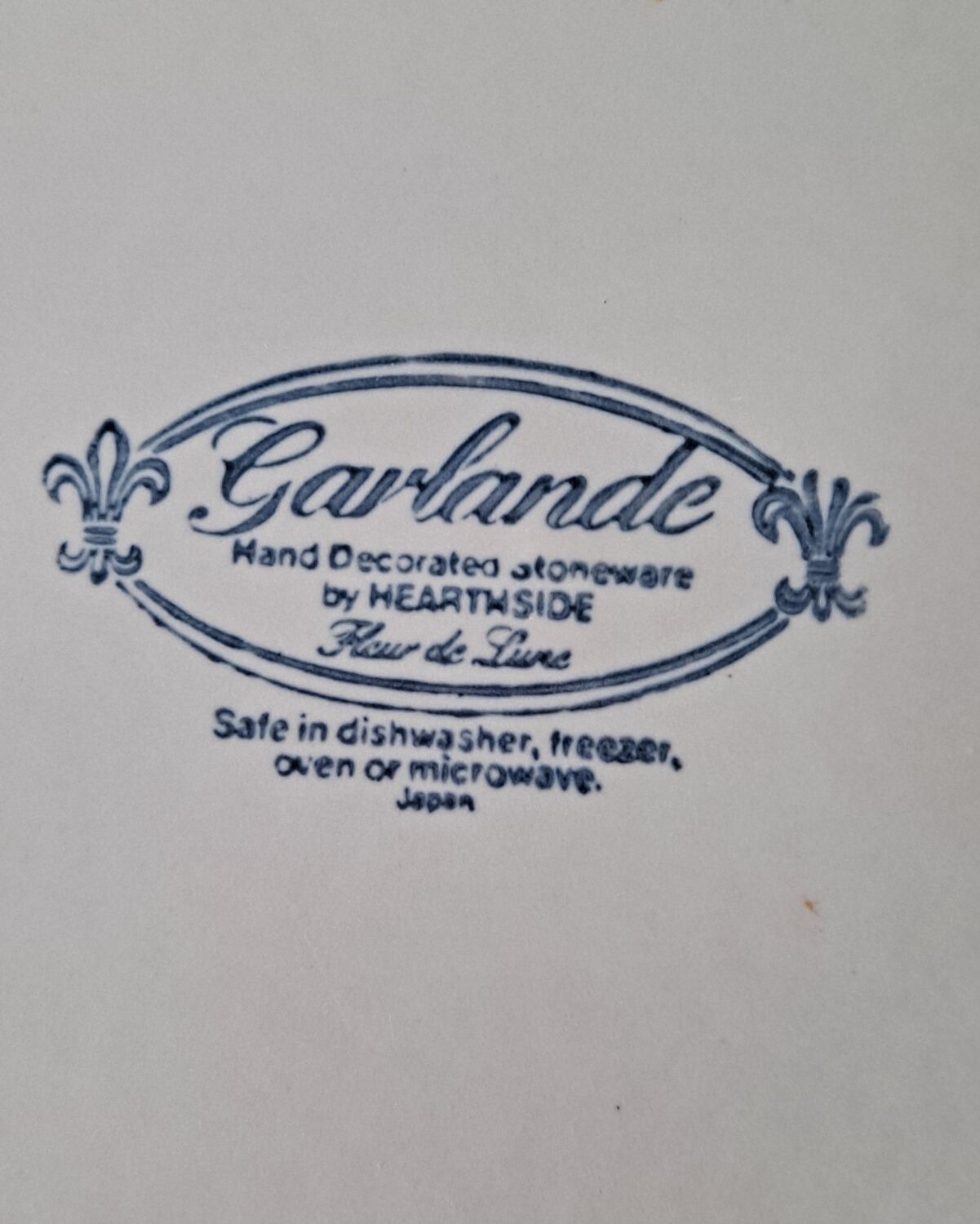 Hearthside stoneware plate